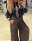 Pantalon Clara Marron
